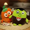 Funny Halloween Stuffed Toy Cartoon Pumpkin Skull Monsters Zombie Bat Doll Horror Plush Toy Halloween Party