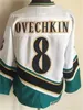 Mężczyźni retro hokej 5 Rod Langway Jersey Vintage 8 Alex Ovechkin 21 Dennis Maruk 32 Dale Hunter 68 Jaromir Jagr 11 Mike Garer 12 Jeff Friesen 37 Kolzig CCM Retire Ice Jersey