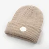 Moncller Knitted hat Luxury beanie cap designer men's and women's outdoor thermal hats