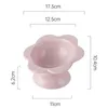 Cat Bowls Feeders Candy Color Flower Shape Dog Bowl Inclined Neck Protectors Pet Feeding and Food Eating Drinking Y5GB 230928