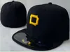 2023 Ready Stock One Piece All Team Bal on Field Hoeden met platte vizier Fan's Sized Chapeau Baseball Gesloten Caps voor Unisex Maat 7-8