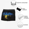 Sous-vêtements drôles Boxer Shorts culottes hommes Ukraine drapeau sous-vêtements doux pour homme grande taille