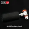 Pompe per bici Pompa CO2 ThinkRider per bicicletta Adattatore Schrader Presta Gonfiatore per bici Tubo per pneumatici in alluminio Mini dimensioni Pompe MTB Cartuccia CO2 231005