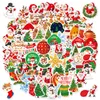 100pcs Christmas Stickers and Decals Not Repeated Vinyl Stickers Pack for Cars Motorcycle Water Bottle Laptop Macbook Suitcase