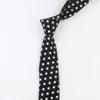 رابط القوس دائرة القطن رجال S ملونة التعادل جولة Necktie n Dot Slim Clikny Cravate Cright Deckties 231005