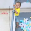 Babyschiene IMBABY 150 180 cm Laufgitter Bälle Pool Spielplatz Doppeltüren Laufstall für Kinder Innensicherheitsbarriere Kinderzaun 230928