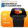 Andra klockor ZeBlaze Btalk Lite Voice Calling Smart Watch Health Sport Monitoring Smart Notifications Voice Assistant Smartwatch Menl231005