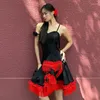Stage Wear 2023 Latin Dance Dress Women Praktyka dla dorosłych Ubrania Rumba Ballroom Clothing Show DNV18646
