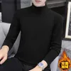 Women's Thermal Underwear Thermal Underwear Men Thermal Shirts Long Sleeve Men Tops Winter Style High Neck Men's Bottom ShirtL231005