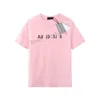 Hommes Femmes T-shirts Designer Mode Tops à manches courtes Marque de vêtements Col rond Loisirs Été Lâche Lettre Imprimer Cotons Tee Luxurys Taille XS-XL-12