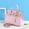 Designer Tote Bojin Straußenmuster Tasche Damen Echtleder Premium Handtasche Mode Schulter Instagram Crossbody XG4S