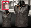 Men s Vests Men Leather Vest Autumn PU Jacket Large Size Vintage Biker Mens Motocycle Jackets Coat Casual Work 5XL 231005