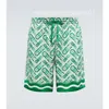 Casablanca Herren-Shorts mit Seidendruck, Luxus-Designer, Tischtennis, Sommer, Strand, Hosen, Hemden269C