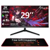 Tiansu 29 pouces 2K 120Hz moniteur d'ordinateur WFHD 29 200Hz moniteur de joueur Pc 2 K écran large jeu IPS 21:9 moniteurs