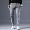 Jean pour hommes, Streetwear, coupe extensible, décontracté, Style rétro, mode, Denim, coton, pantalon gris, grande taille 28-40, 2023