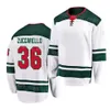 Heren Kinderen Dames Hockey 97 Kirill Kaprizov Jerseys 36 Mats Zuccarello 12 Matt Boldy 14 Joel Eriksson Ek 89 Frederick Gaudreau 38 Ryan Hartman 46 Jared Spurgeon Reverse