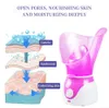 Steamer Steamer Home SPA Nose Face Sprayer Mist Moisturizing Pore Cleaner Aromatherapy Skin Care Deep Cleaning Machine 230928