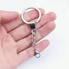 Keychains 1pcs Stainless Steel Keyring Keychain Split Ring Key Holder Rings Women Men DIY Chains Accessories