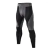 Heren Thermisch Ondergoed Mannen Lange Onderbroek Bodems Strakke Broek Mannelijke Herfst Winter Fitness Sneldrogende Legging Jegging Warm Chausses L6