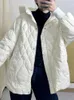 Womens Down Parkas 90% White Duck Parka Casual Kvinnlig tjock varm kapp snöjackor Outwear Autumn Winter Women Huva Löst 231005