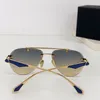 New fashion design pilot sunglasses Z35 exquisite K gold frame rimless cut lens simple and popular style high end outdoor uv400 protection glasses