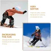 スキーヘルメットカバーカバー装飾スキースキー漫画プロテクター雪の洗濯物弾性冬231005