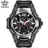 SMAEL hommes montres mode Sport Super Cool Quartz LED montre numérique 50M étanche montre-bracelet hommes horloge Relogio Masculino 2220o