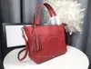 Klassiska designerväskor Kvinnor Real Leather Messenger Bag 33cm shoppingväska Cross Body Lady Lady Bagage Bag Red Handväskor Crossbody Väskor Tygväska handväska plånböcker