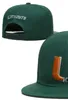 2023 All Team Fan's USA College Baseball Adjustable Hurricanes Hat On Field Mix Order Size Closed Flat Bill Base Ball Snapback Caps Bone Chapeau a0