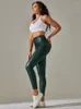 Kvinnors leggings 2023 kvinnor pu läderbyxor plus storlek elastisk smal smala smala sexiga byxor flerfärgade hög midja svart grönt kaffe