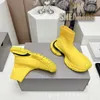 Atacado clássico designer 3xl meias sapatos moda homens mulheres respirável plataforma sneaker preto branco malha estiramento esportes casual sapato luxo ao ar livre treinadores