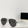 New fashion design pilot sunglasses Z35 exquisite K gold frame rimless cut lens simple and popular style high end outdoor uv400 protection glasses