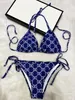 Women Swimwear Fashion letter print Bikini short Set Bra Beach Party Sexy push up Bandage Bathing Suit Swim Wear Favourite