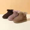 Buty GT-Cecd Winter Children Boots oryginalne skórzane buty dla dziewcząt ciepłe pluszowe buty mody buty dla dzieci buty maluchowe buty 231005
