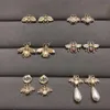 Designer örhänge Bee Rally Earring Ladies Wear Earring G smycken som födelsedagspresenter med låda
