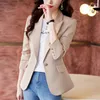 Garnitury kobiet formalne kobiety robocze noszenie blazers kurtki płaszcz jesienne zimowe profesjonalne eleganckie damki blacer blaser feminino tops