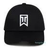 Unisex tiger woods mäns kvinnors justerbara cap baseball cap sommar bomull casual hip hop caps mode utomhus hattar301f