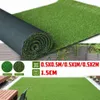 装飾的な花の花輪緑の人工草床マット合成景観芝生の庭のカーペット遊び場diy造園ga257z