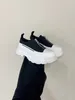Tread Slick bottes designer femmes plate-forme bottes décontractées de luxe en cuir toile caoutchouc chaussures bottes taille 35-40