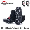 Karabinery 13 19 Zębów Antislip Climbon Craints Outdoor Winter Ice Claws Snow Chwytak Buty Buty Buty Sift Sift 231005