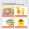 Telefoni giocattolo Telefono per bambini Musica Giocattoli Musicali per bambini Auto per bambini Telefono per bambini 1 2 3 4 5 anni 230928