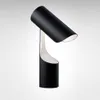 Настольные лампы Постмодернистский минималистичный скандинавский светильник на террасе, черный современный теплый кабинет для дома, спальни, Room243U