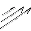 Trekking Poles 3Section Ultralight Folding Multifunction Pole Portable Anti Shock Snow Walking Stick Outdoor Climbing Hiking 231005