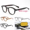 Sonnenbrillenrahmen Optische Brillenrahmen Männer Frauen Johnny Depp Lemtosh Vintage Brille Computer Acetat Brillengestell für Männer305g