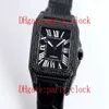 SF Style Erkekler 100 Yıldönümü Elmas Serisi Cal 2813 Otomatik Hareket Mineral Giyim Dayanıklı Ayna Cam Cowhide Strap D231Z