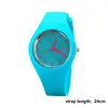 Wristwatches Woman Fashion Casual Silicone Strap Quartz Watch Candy-Colored Jelly Ladies Dress Wristwatch Female