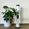 Zarif Grace Glass 13.4 inç siyah bobin yayılmış downstem bong