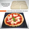 Electric Ovens Steel Thermal Manager - -Seasoned Carbon Baking Pizza Stone & Flat Top Grill Cookware 12" X 1/4"