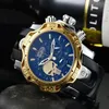 Wristwatches Authentic Luxury Men's Skull Pattern Large Dial Give Gifts Wristwatch Women High Quality Buckle Couple Quartz Wa216Q