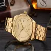 Chenxi Gold Watch Mężczyzna luksusowy biznesmen obserwuj złotą wodoodporną unikalną modę swobodny kwarc męski dress